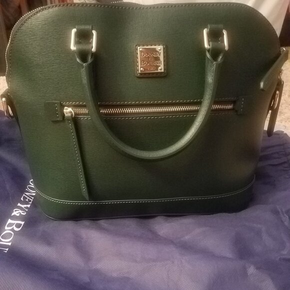 Dooney & Bourke Handbags - NWT NBU DOONEY & BOURKE SAFFIANO IVY DOMED SATCHEL